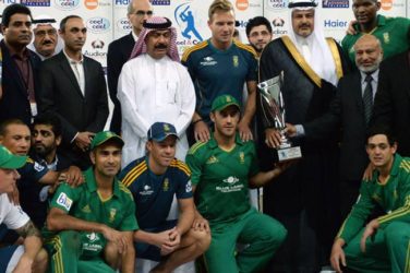 South Africa's series win