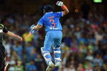 Raina becomes 1st Indian batsman