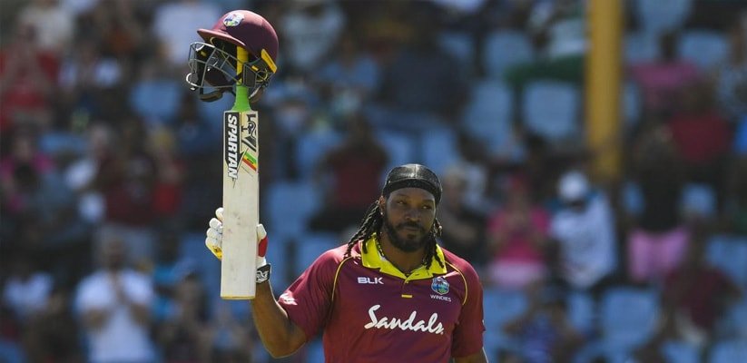 Chris Gayle's 77 off just 27 balls
