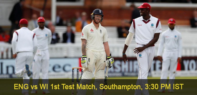 England vs West Indies 1st Test Match